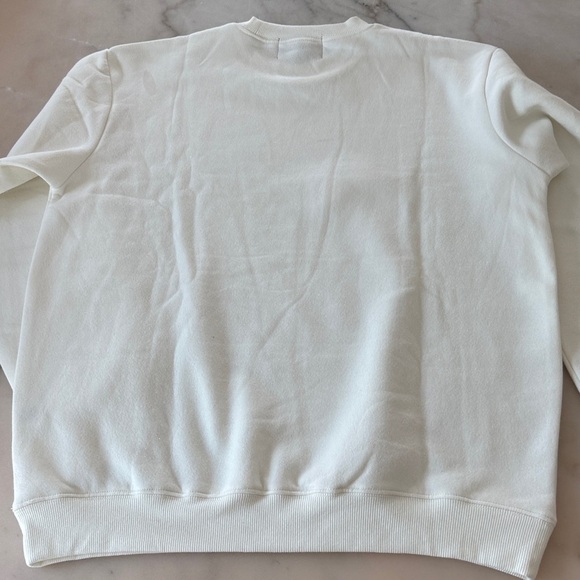 Strawberry Shortcake Sweatshirt Size Medium Cream Pink Red NWOT - Picture 8 of 9